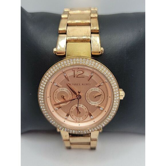 Michael Kors MK6352 Women's Stainless Steel Analog Dial Quartz Wrist Watch AM200 - Picture 1 of 11